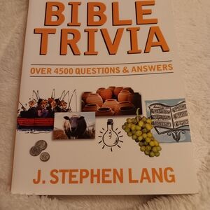 Bible Trivia Book by J. Stephen Lang
